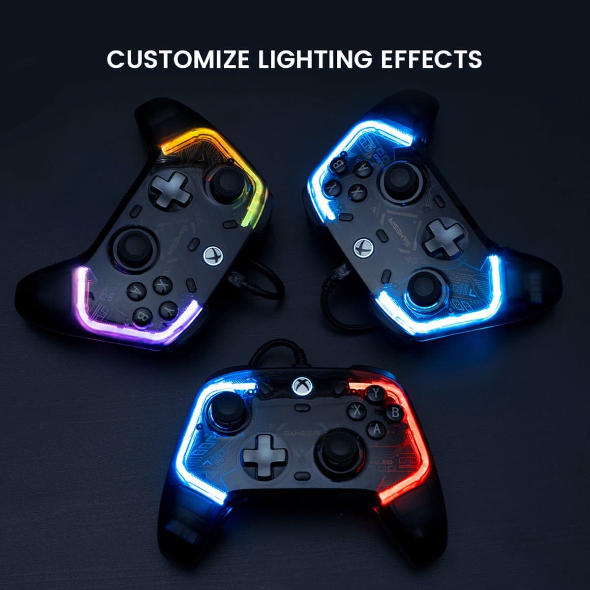 Gamesir Kaleid - Bedrade controller - Hall Effect-sticks - Xbox Series X/S, Xbox One & Windows thumbnail 2