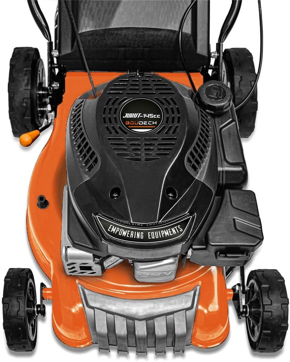 Zelfrijdende Benzine Grasmaaier 400mm Met Krachtige 145cc Motor en Mulchfunctie thumbnail 5