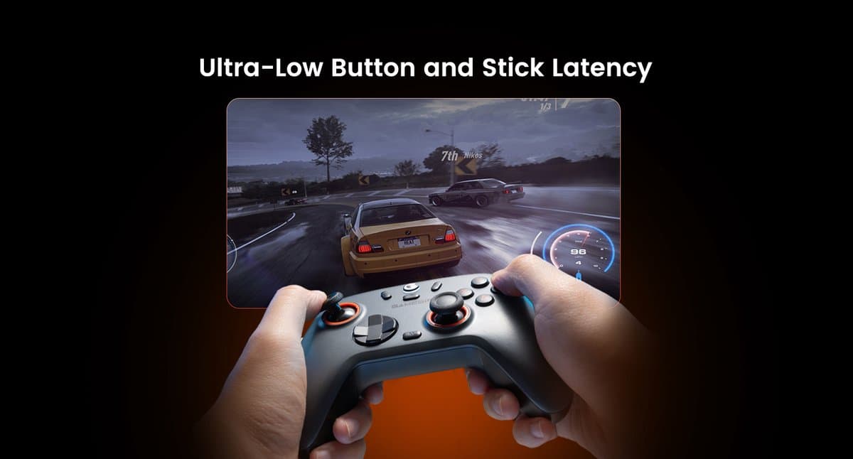 GameSir Nova 2 Lite - Draadloze Controller - Voor Switch/Switch 2/PC/Mobile - Midnight Gray thumbnail 3