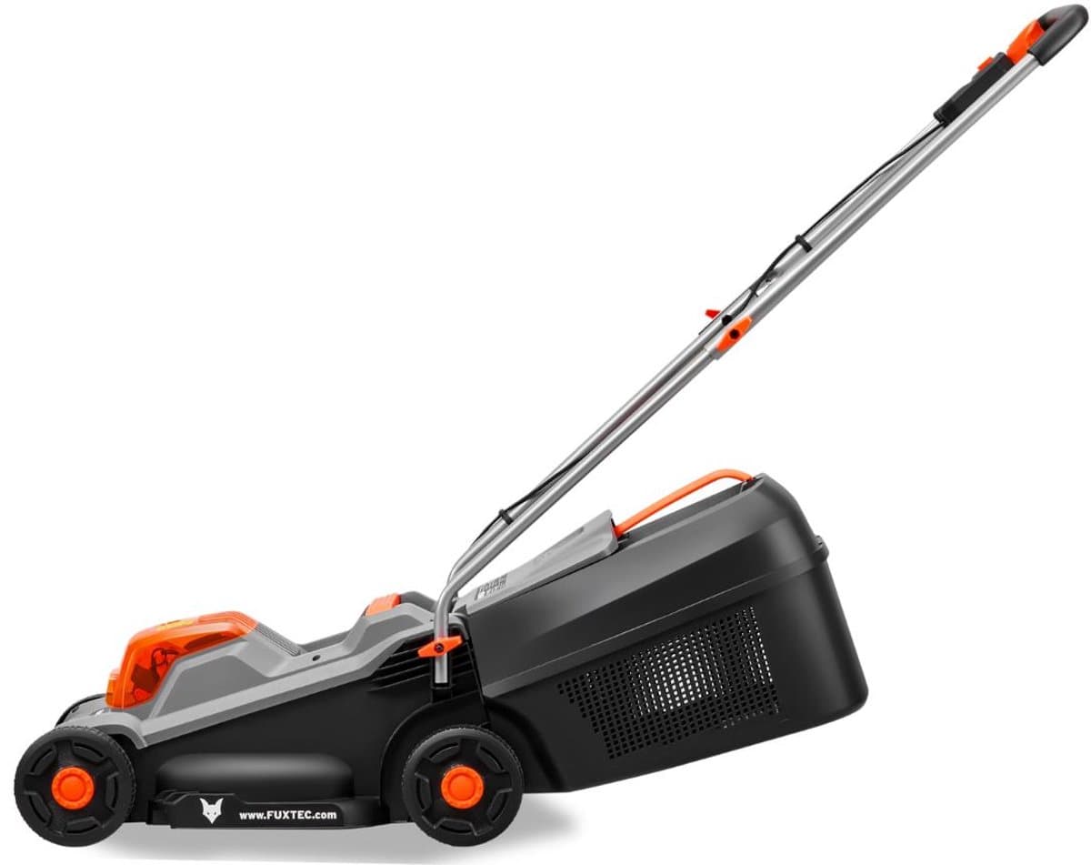 FUXTEC accu grasmaaier 20V FX-E1RM20ECO-SET maaibreedte 30 cm, 30L grasopvangbak, maaihoogte 30-70 mm thumbnail 3