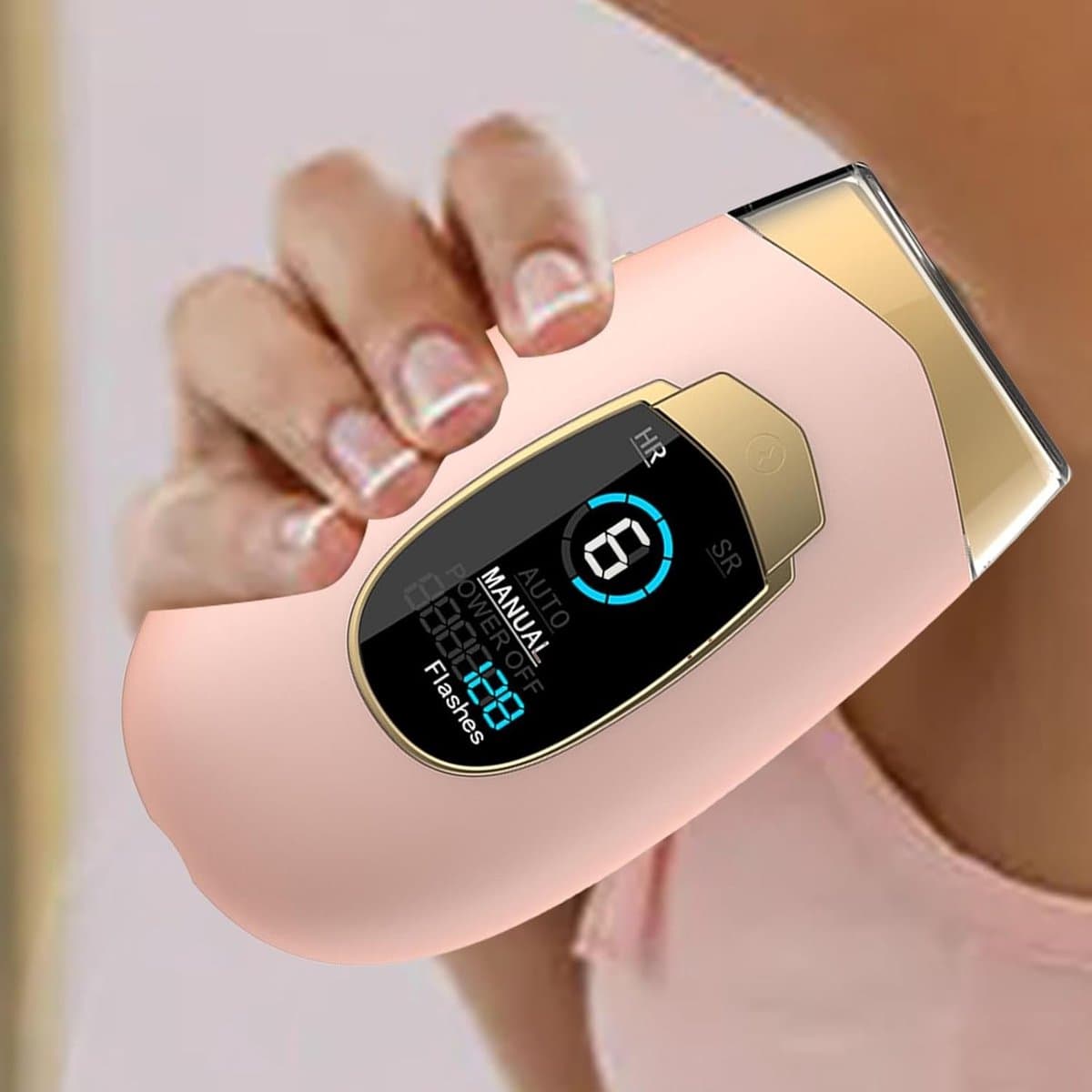 Epilator voor vrouwen - Ontharingsapparaat scheerapparaat - Gezicht lichaam - Remt haargroei - Draadloos oplaadbaar thumbnail 5
