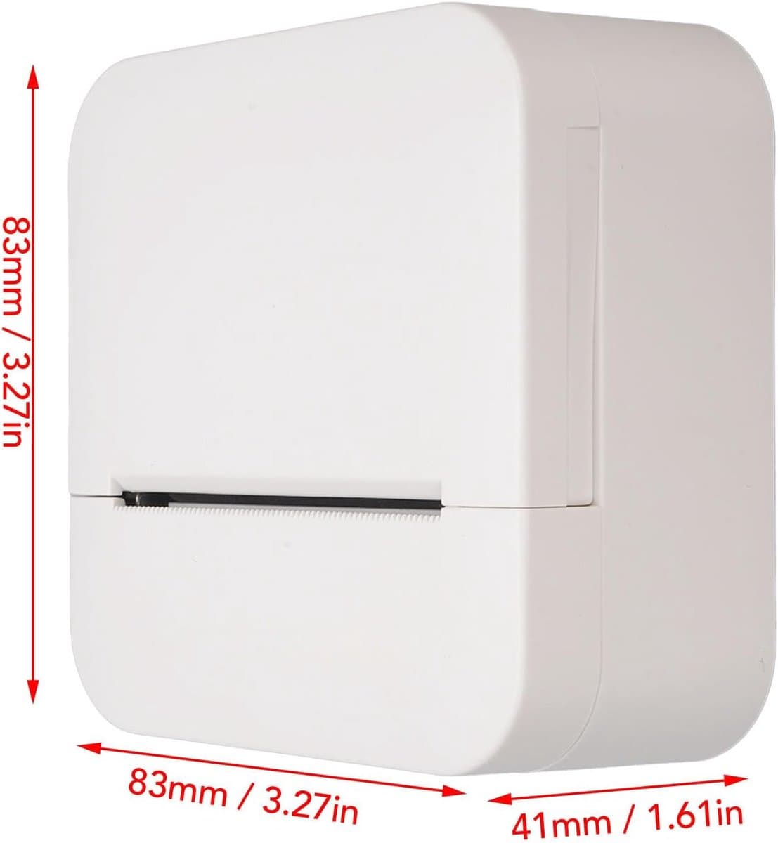 Draagbare Printer - Mini Printer Thermisch - Notities Foto's Printen - Inclusief 5 Rollen Papier thumbnail 7