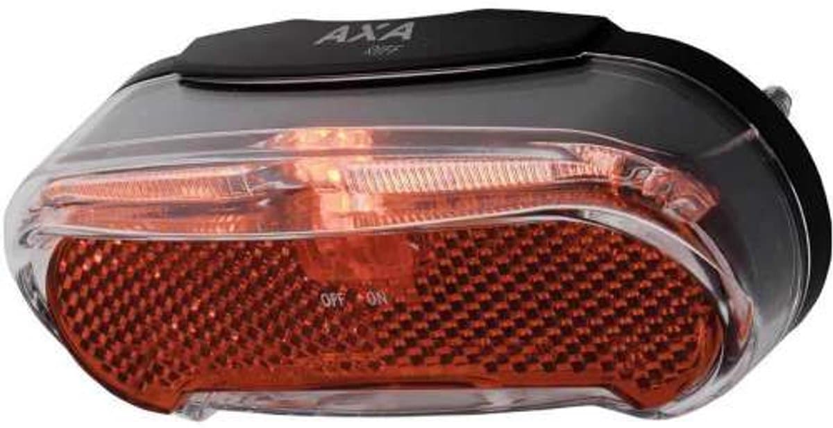AXA Riff Battery Switch Achterlicht – LED Fietsverlichting op Batterij – 600 m Zichtbaarheid – 50–80 mm Montage – Geïntegreerde Reflector thumbnail 8
