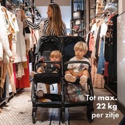 Productfoto van Deryan Rolo X2 Duo Buggy - 2-persoons compact plooimodel