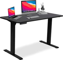 Productfoto van Bayt Elektrisch Zit-Sta Bureau 120x60cm Zwart