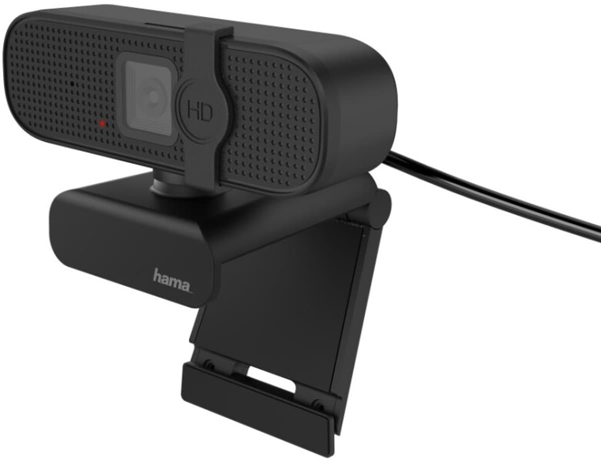 Hama C-400 Full HD-webcam 1920 x 1080 Pixel Klemhouder