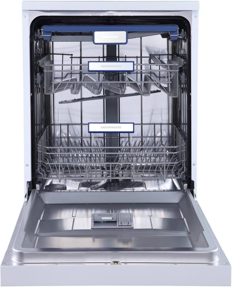 Heinner Vrijstaande Vaatwasser 60 cm – 14 Couverts – Auto Open Droogsysteem – Hygiëne 70°C – Extra Droog – 7 Programma's – AquaStop – Digitaal Display – 49 dB – 5 Jaar Garantie thumbnail 3