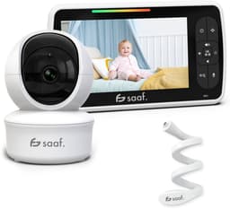 Productfoto van Saaf babyfoon met 5-inch scherm