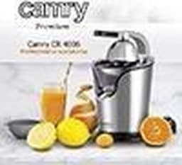 Productfoto van Camry CR 4006 citruspers met hendel en directe afvoer