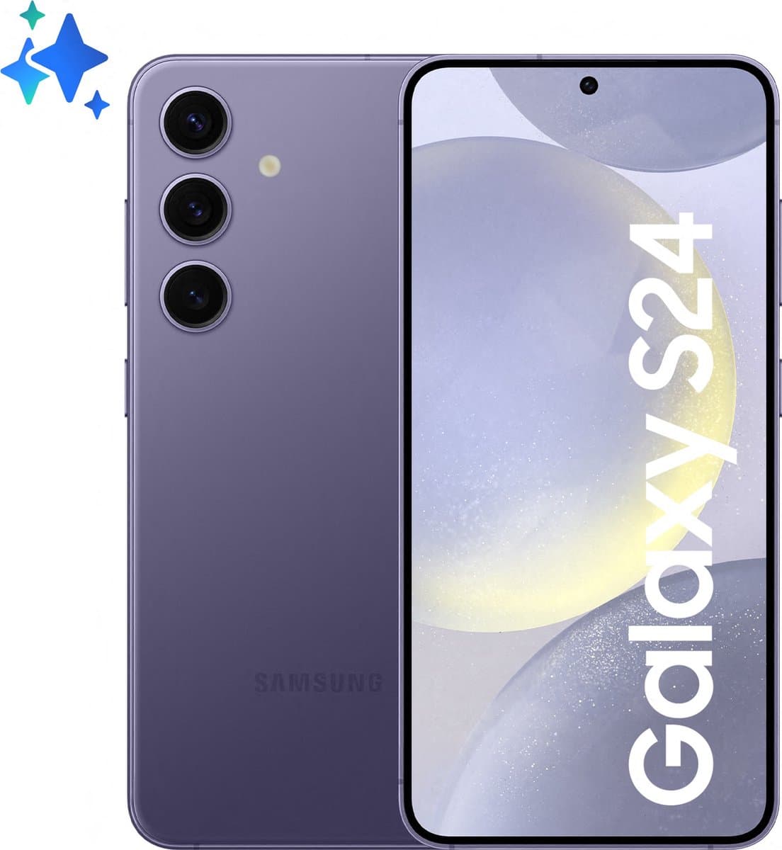 Samsung Galaxy S24 5G - 128GB - Cobalt Violet thumbnail 3