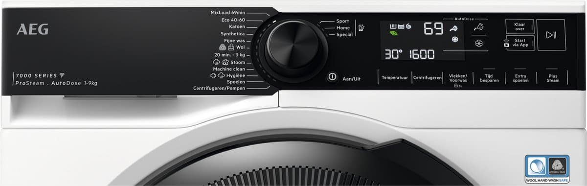 AEG LR7696AAD4 ProSteam wasmachine met AutoDose thumbnail 6