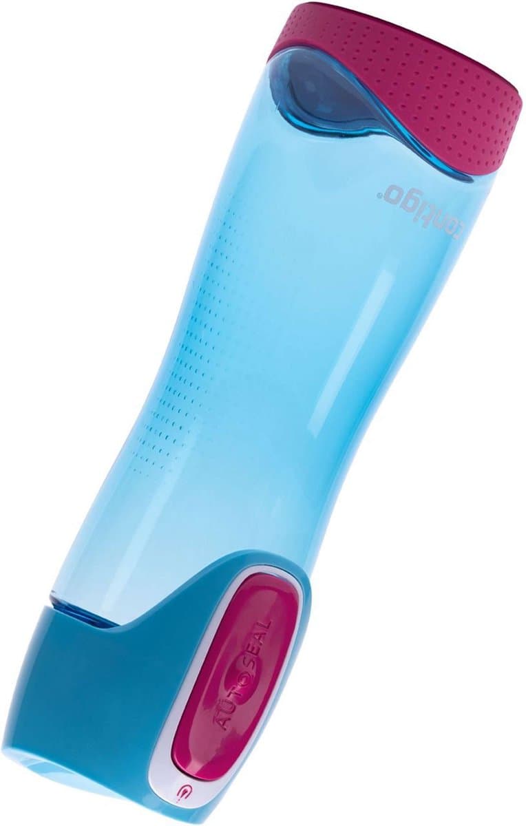 Contigo Swish Autoseal drinkfles kinderen, waterfles vrij van schadelijke stoffen & BPA, 100% lekvrij, vaatwasserbestendig, ideaal voor kinderdagverblijf, kleuterschool, school en sport, 500ml | Sky Blue thumbnail 7