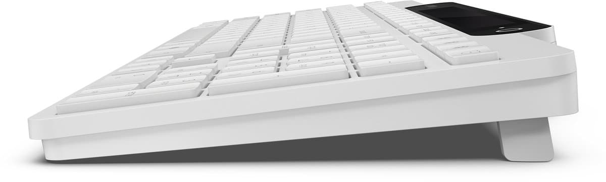Lenovo 800 Zelfopladend Bluetooth-toetsenbord (wit) - QWERTY (VS Internationaal) thumbnail 4
