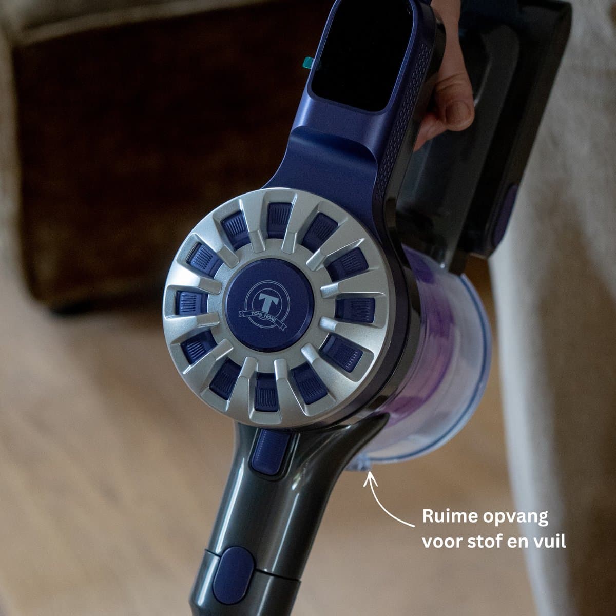 TONIHOMI® G20 + V07 - Combi deal Robotstofzuiger met dweilfunctie en steelstofzuiger - Automatisch opladen - Robotstofzuiger met app - Robotstofzuiger huisdieren - Dweilrobot - Zwart thumbnail 8