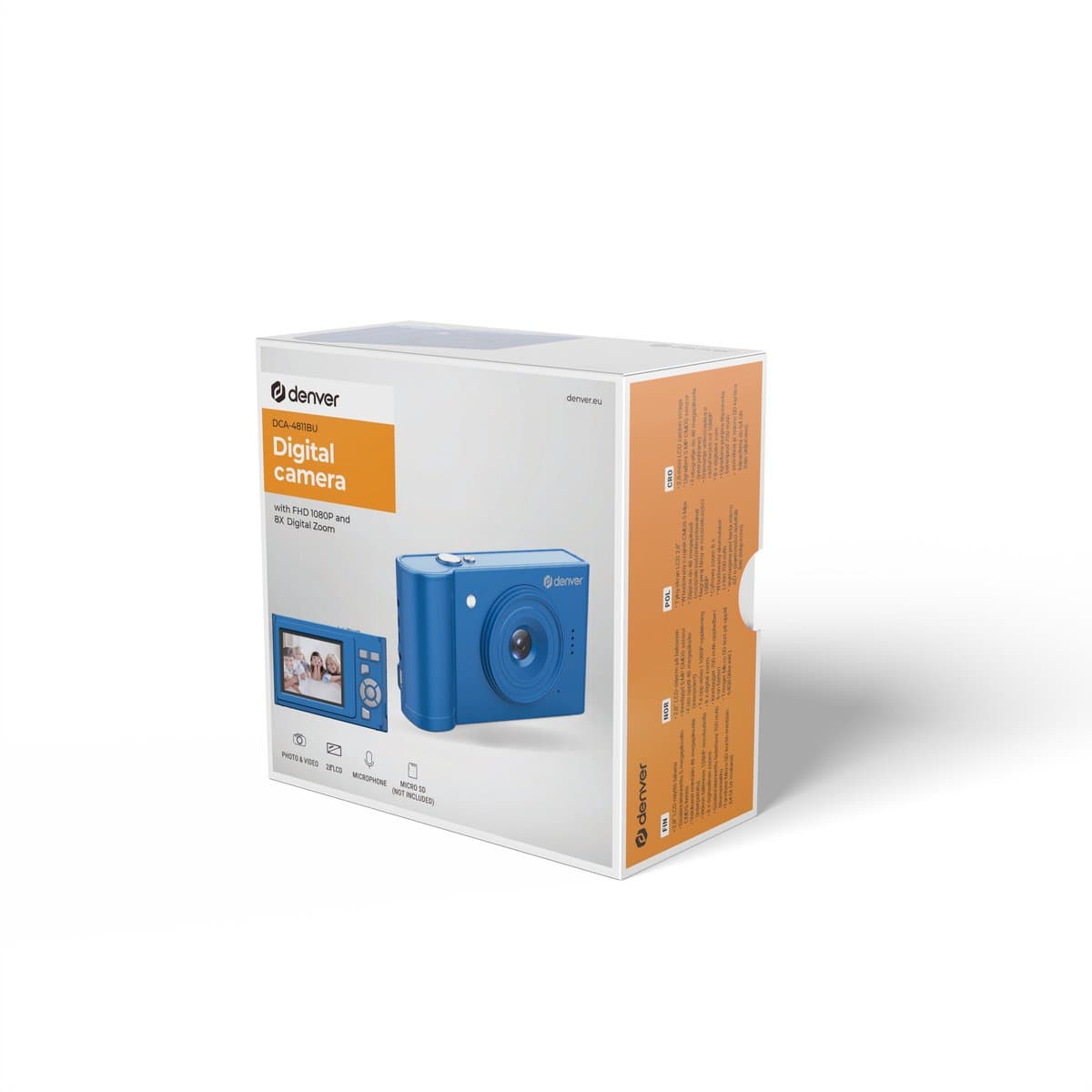 Denver DCA4811BU met 5MP-sensor en Full HD thumbnail 2
