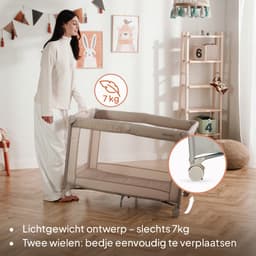 Productfoto van Lionelo Amelie 3-in-1 Campingbedje