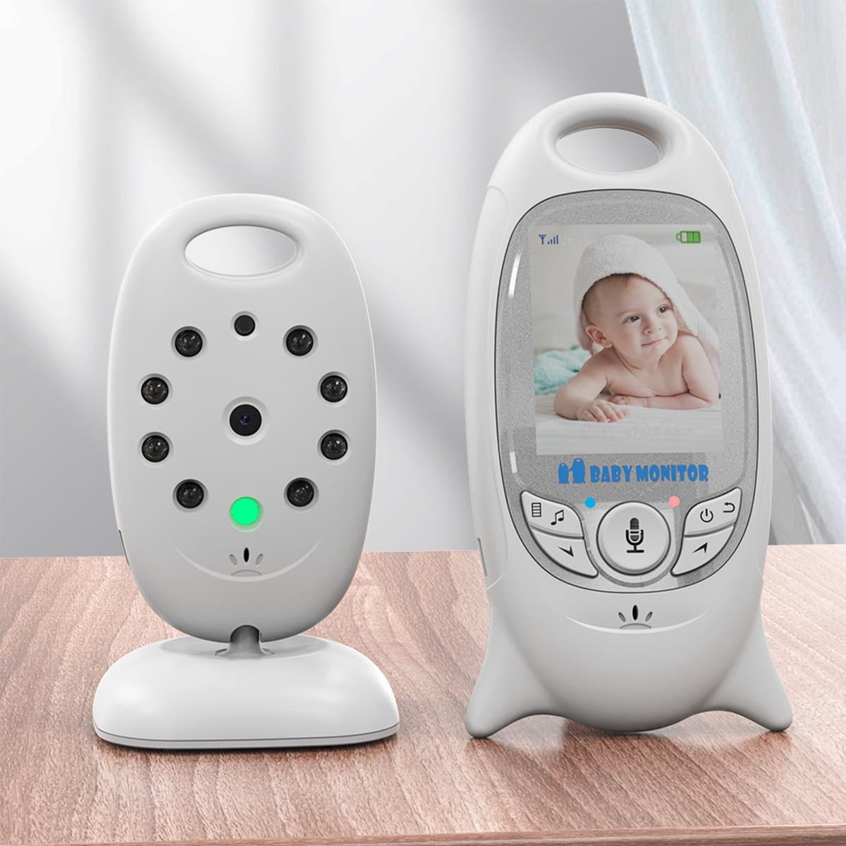 BOIFUN 2-inch babyfoon met draaibare camera thumbnail 5