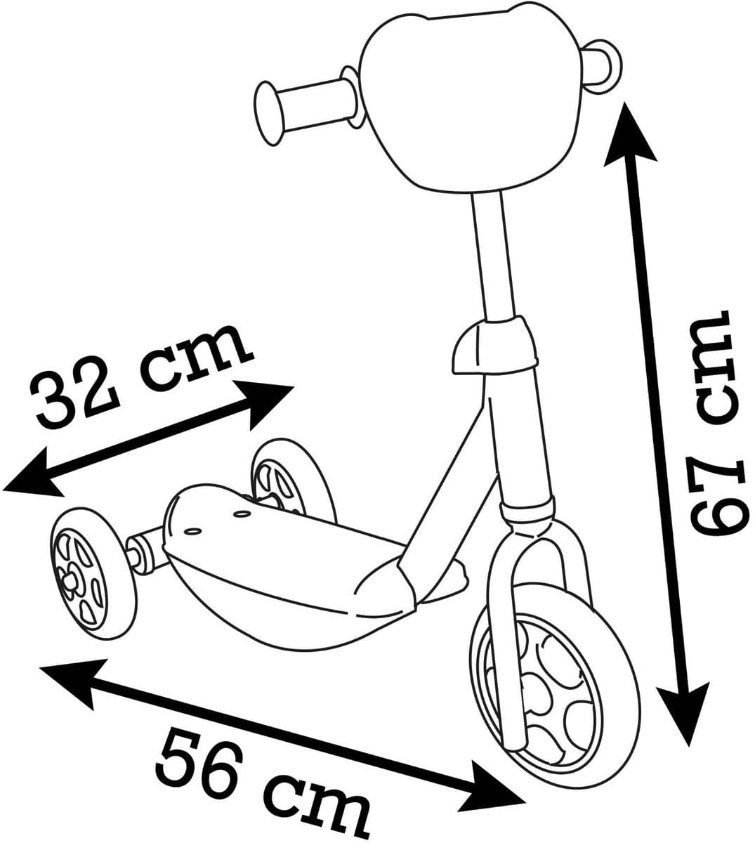 Smoby - Lilo & Stitch - Stitch - Scooter - Step - Vanaf 3 jaar. thumbnail 8