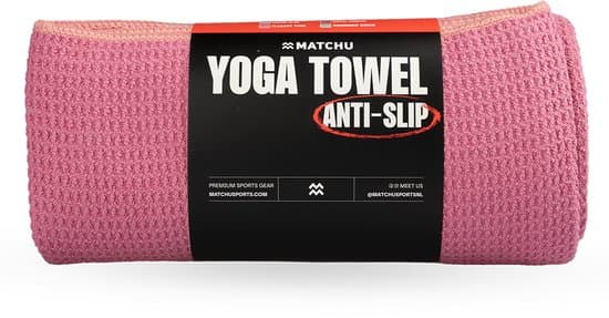 Matchu Sports Yoga Handdoek Anti-slip