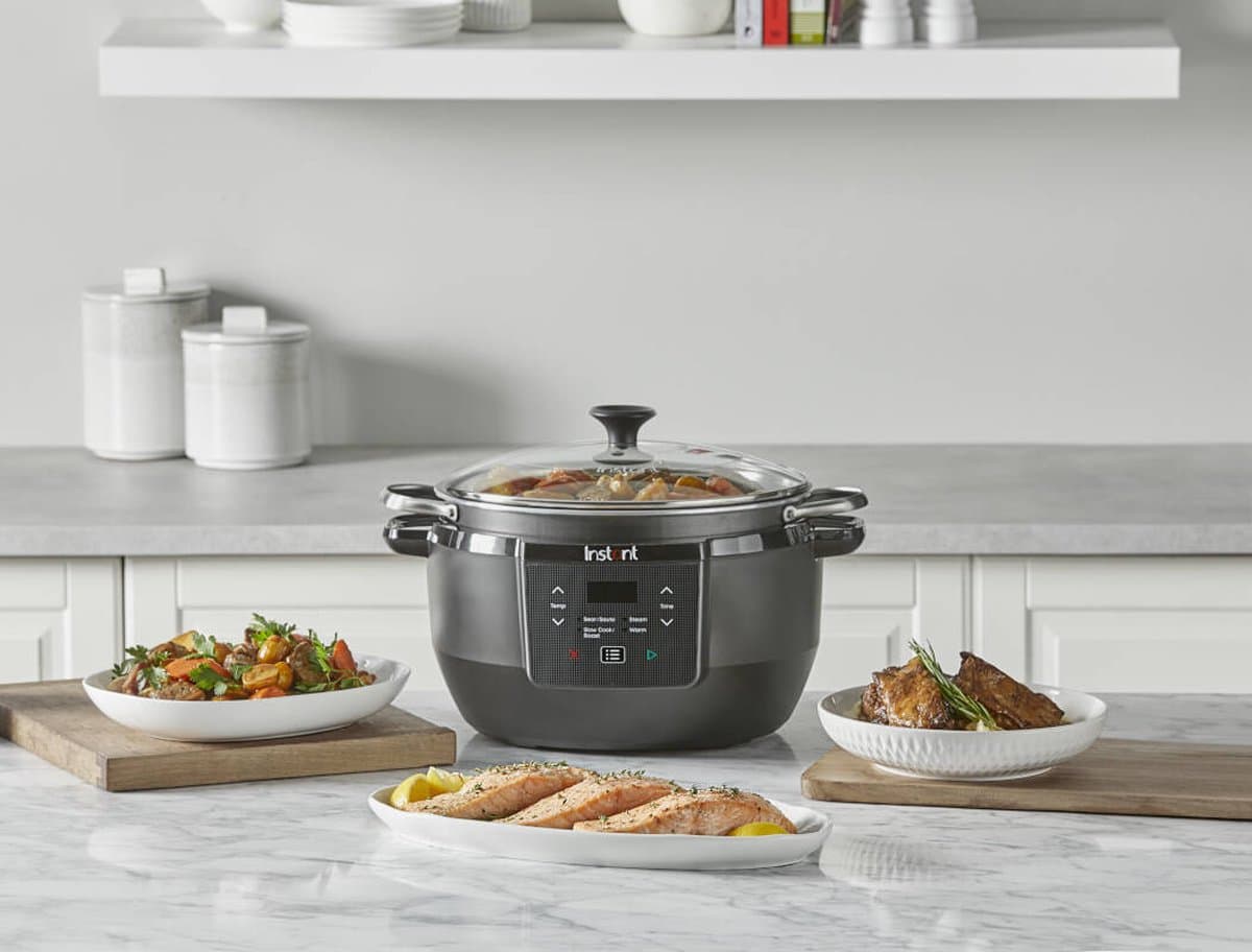 Instant Pot Superior 7,2L Slow Cooker - 4-in-1 Slowcooker - Sauteren - Stomen - Warmhouden - Tot 10 Porties - One-Pot Koken thumbnail 7