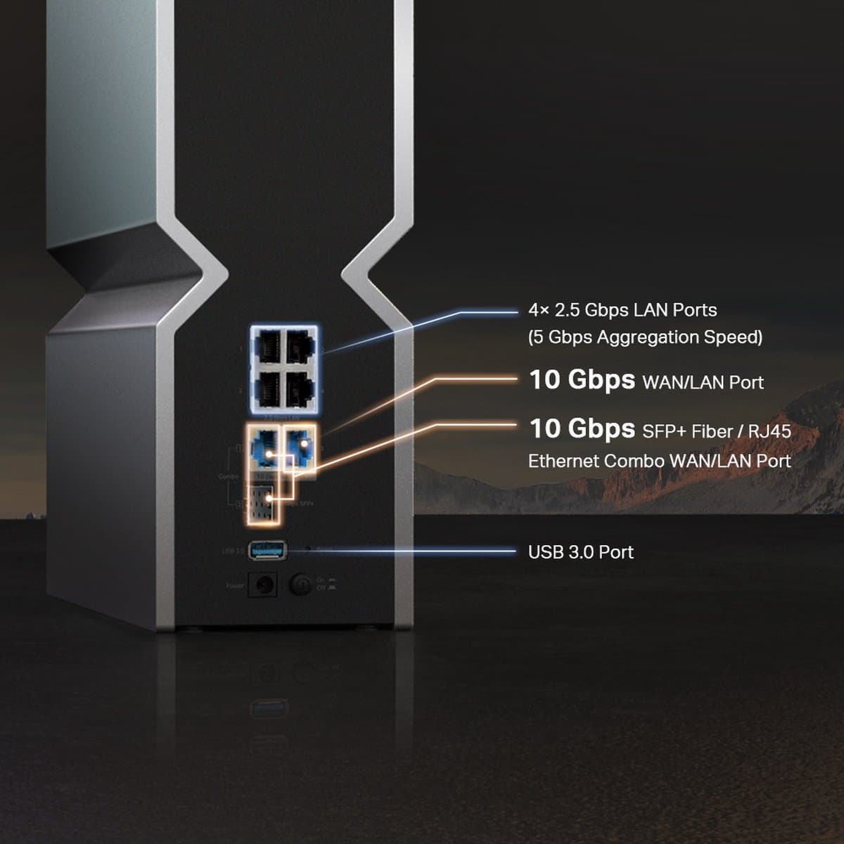 TP-Link Archer BE800 WiFi 7 router met 19 Gbps tri-band thumbnail 2