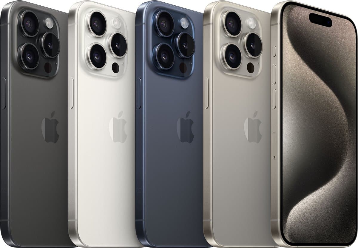 Apple iPhone 15 Pro - 1TB - Blauw Titanium thumbnail 4
