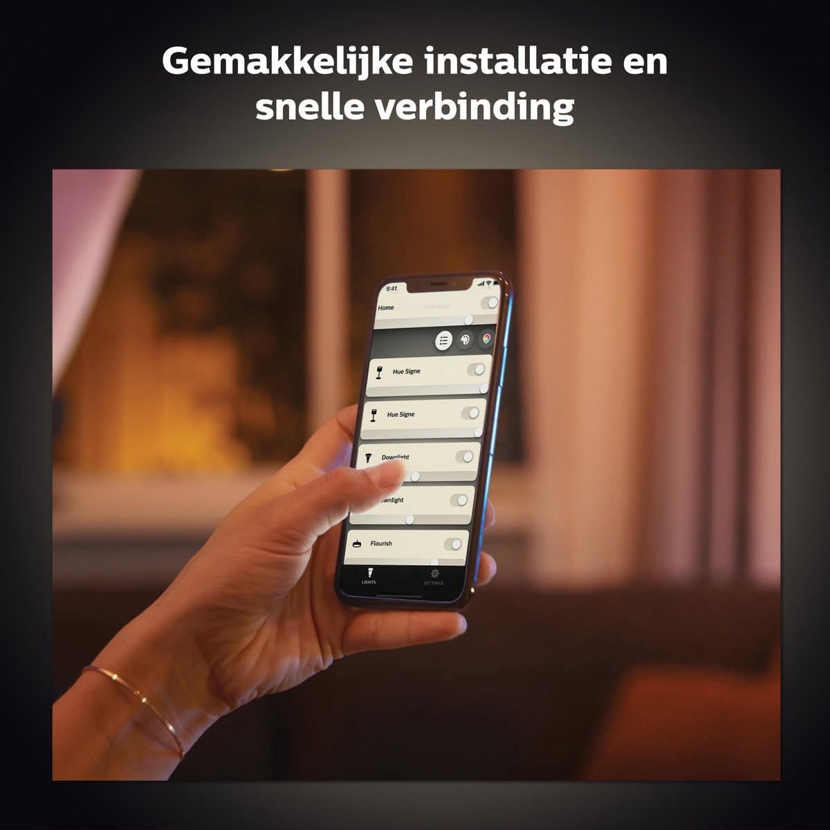 Philips Hue Starterspakket - E14 - met 2 Kogellampen - Warmwit Licht - Incl. 1 Hue Bridge - Hue White thumbnail 7