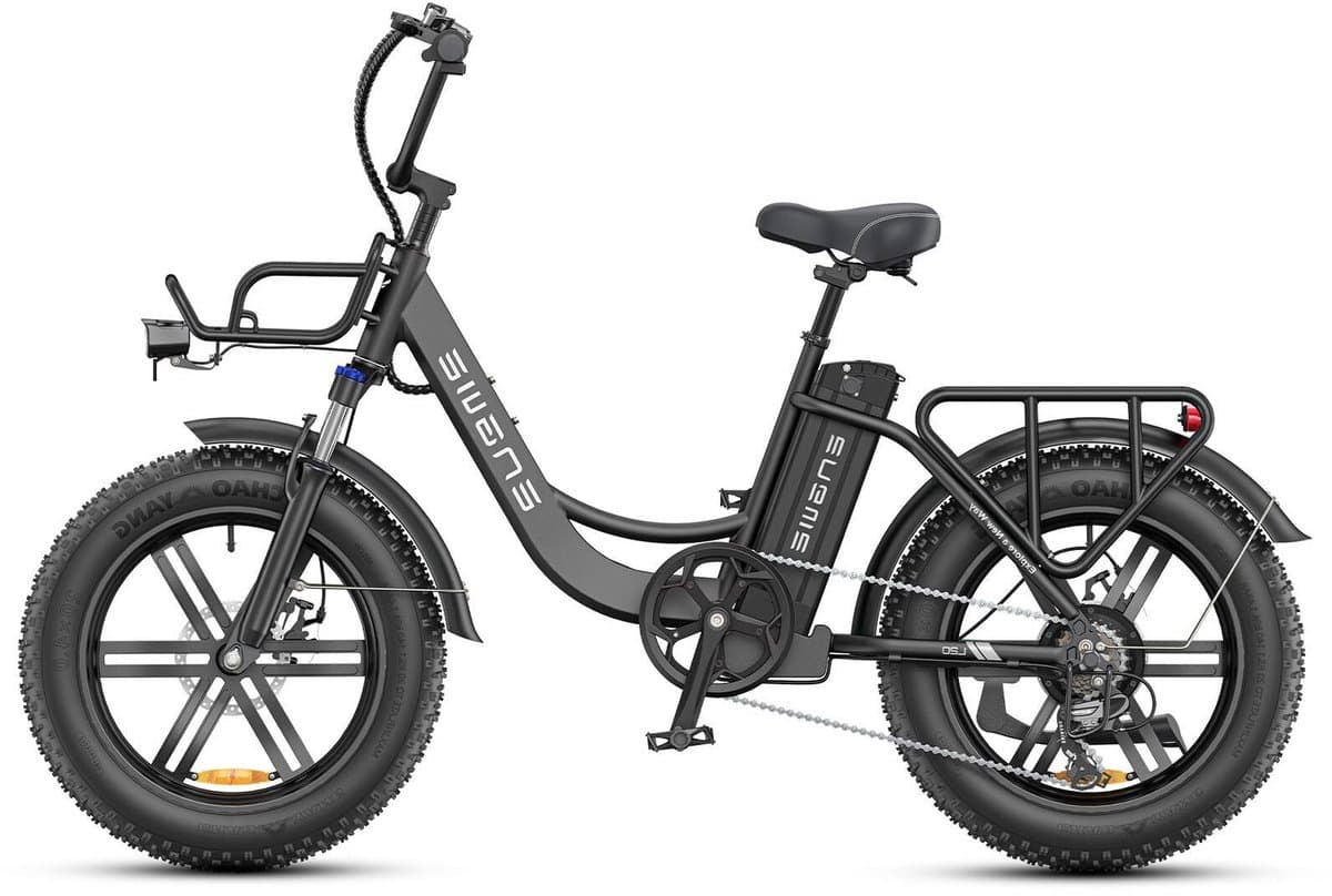 ENGWE L20 Boost E-Bike -20 inch - 126km actieradius - 250W motor - zwart thumbnail 2