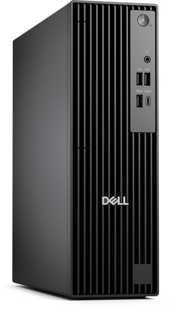 Dell Pro Slim QCS1250 - Compacte desktop PC - Intel Core i5‑14500 - 16 GB DDR5 - 512 GB SSD - UHD 770 Grafisch - Windows 11 Pro - Zwart thumbnail 3