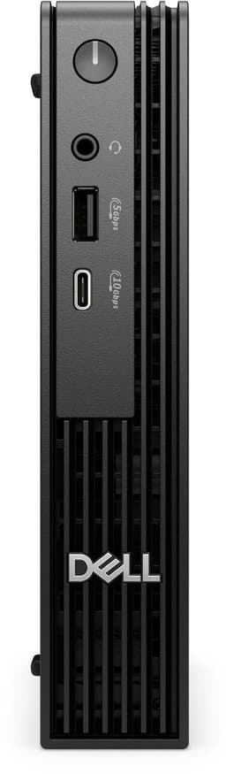 Productfoto van DELL Pro QCM1250 Intel® Core™ i5 i5-14500T 16 GB DDR5-SDRAM 512 GB SSD Windows 11 Pro Micro PC Mini PC Zwart