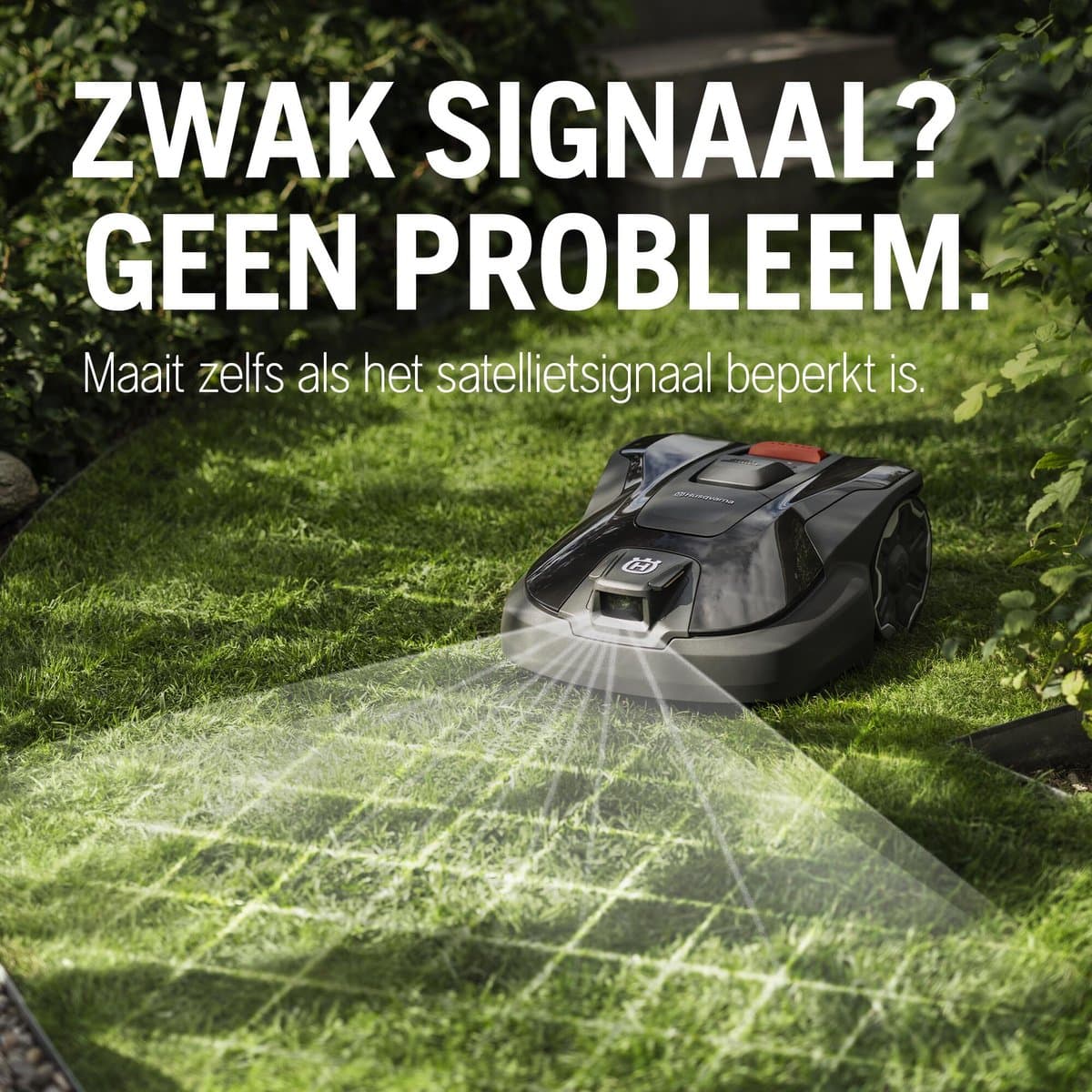 HUSQVARNA Automower® Aspire R6V – Robotmaaier zonder begrenzingsdraad, AI Vision objectherkenning, GPS-navigatie, wifi-app-bediening, systematische maaipatronen, virtuele zones, tot 600 m2 thumbnail 5