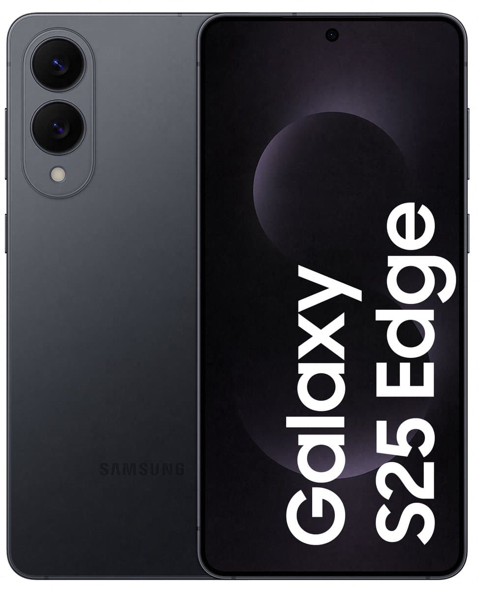 Samsung Galaxy S25 Edge 5G - 256GB - Zwart thumbnail 2