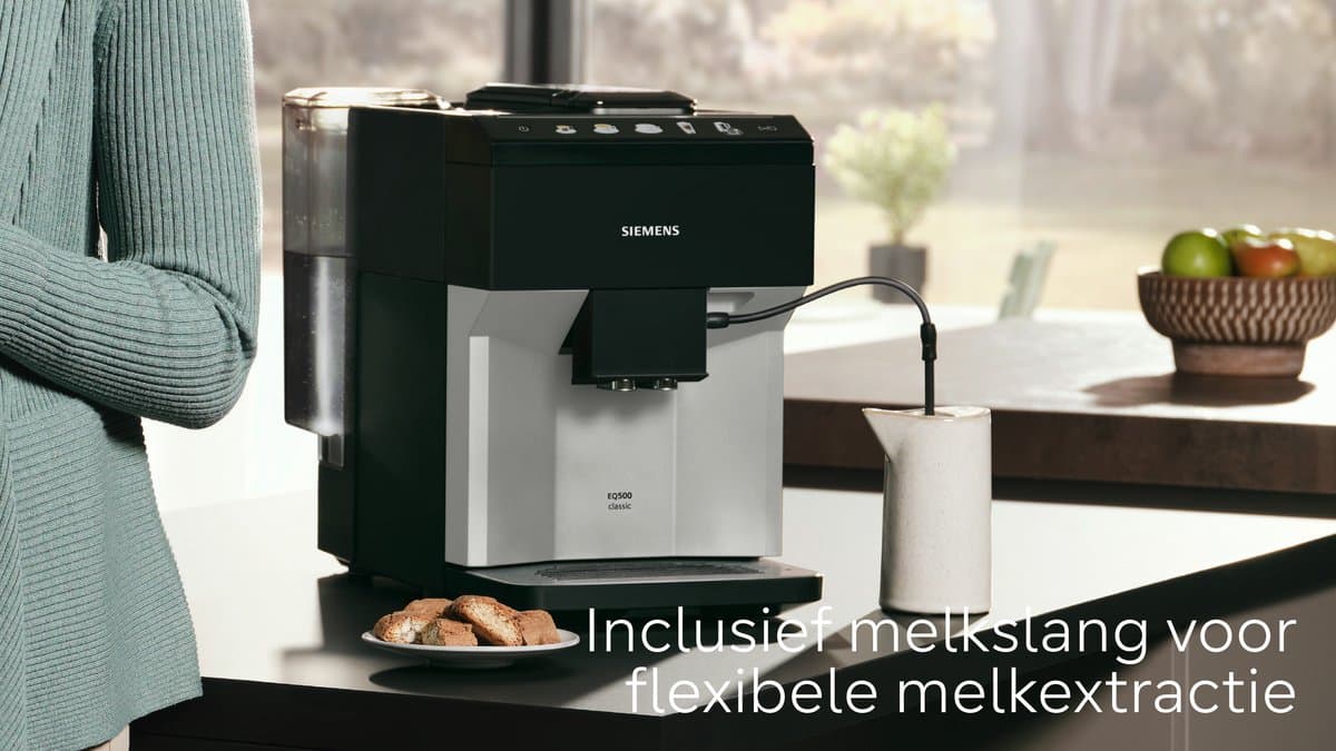 Siemens EQ500 TP511R01 - Volautomatische Espressomachine - Licht zilver thumbnail 6