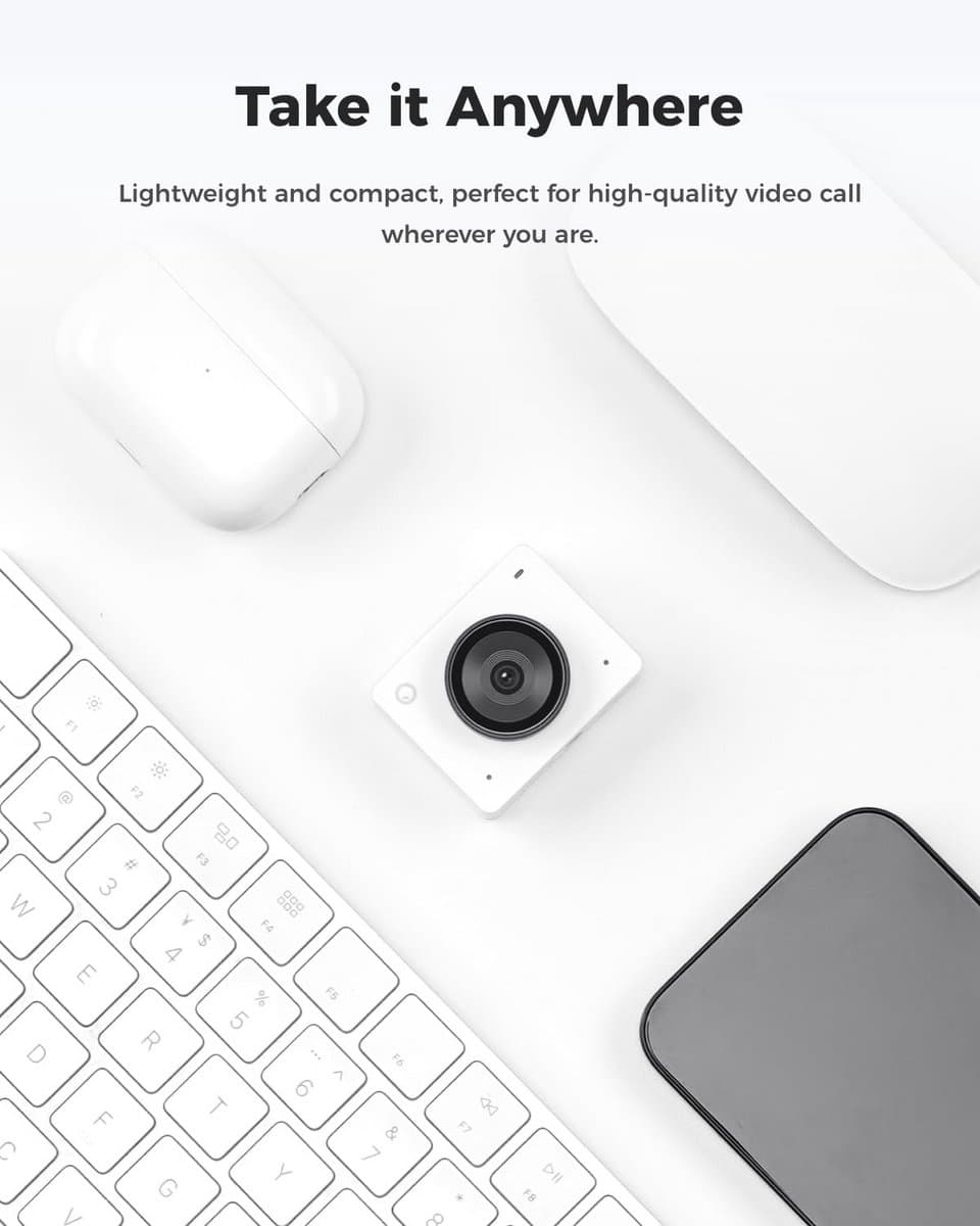 Webcam voor PC - Streaming Camera - 4K Kwaliteit - videofunctie thumbnail 3