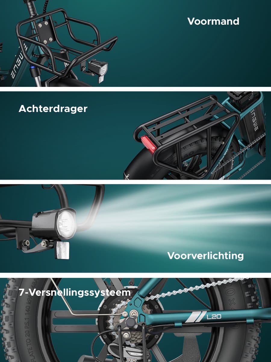 ENGWE L20 Boost met 624Wh-accu en lage instap thumbnail 4
