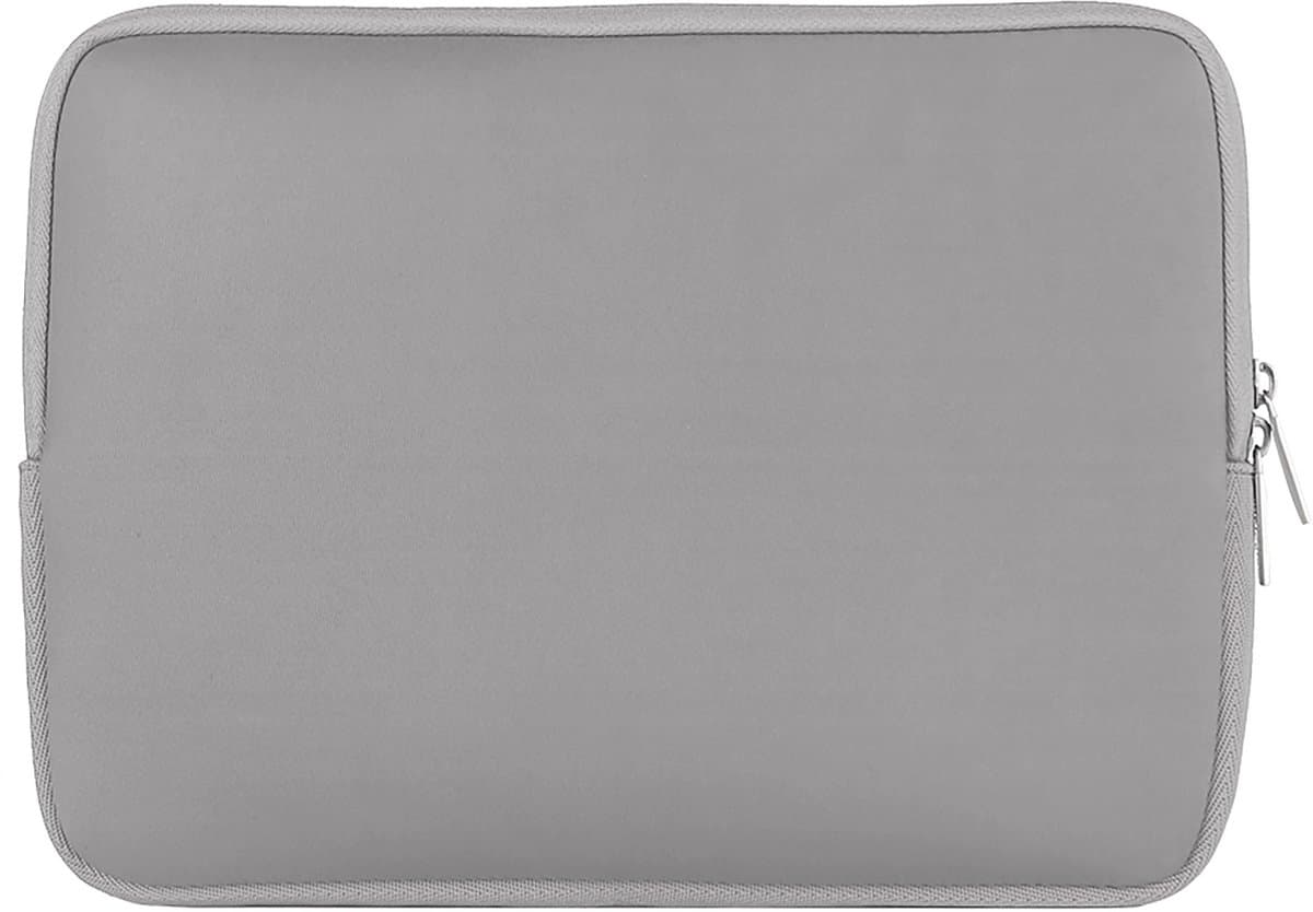 Pomologic Neoprene sleeve MacBook Pro/Air/Neo 13 – Ontworpen voor MacBook Pro 13 inch en MacBook Air 13 inch M1/M2/M3/M4 – Gemaakt van hoogwaardig neopreen materiaal – Afmetingen: 24,4 × 33,1 × 2,7 cm - Grijs thumbnail 2
