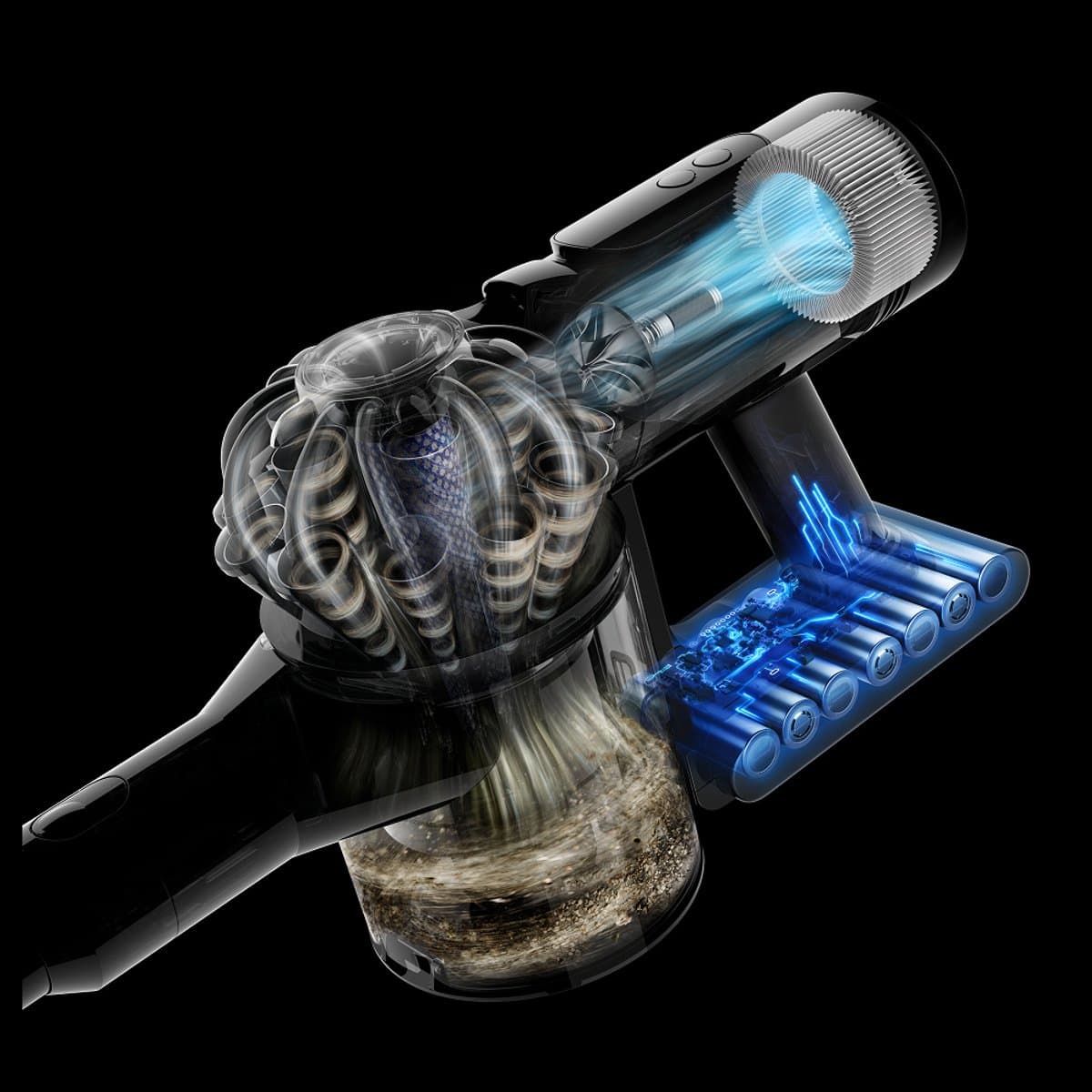 Dyson V8 Cyclone – Steelstofzuiger – 150AW – 60 min thumbnail 3