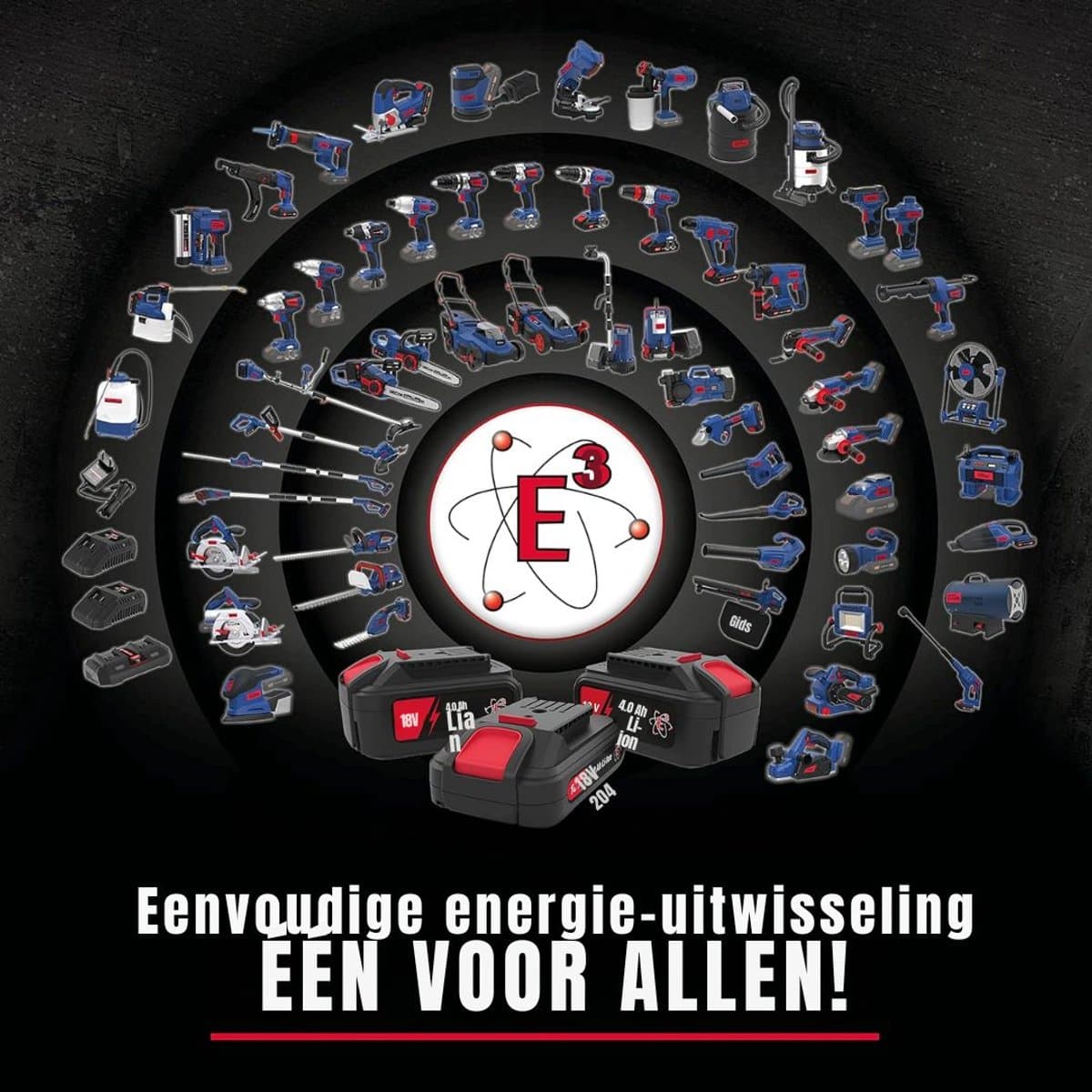 DnA® Grasmaaier Accu - Grasmaaier Elektrisch - Grasmaaier Benzine - Grasmaaier Benzine Zelftrekkend - Blauw/Rood/Zwart - 44cm x 34cm x 116cm thumbnail 4