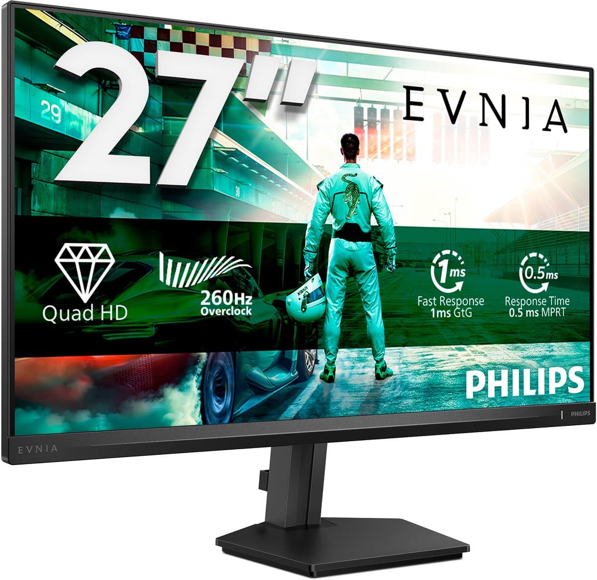 Philips Evnia 3000 27" - 260Hz QHD IPS Gaming Monitor thumbnail 5