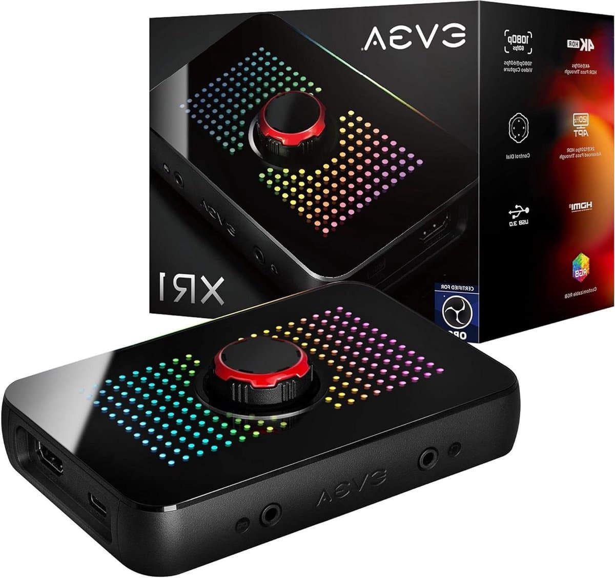 Capture Card - Video Opnemen - Streamen - 4K Doorvoer - 1080P/60FPS - Zwart