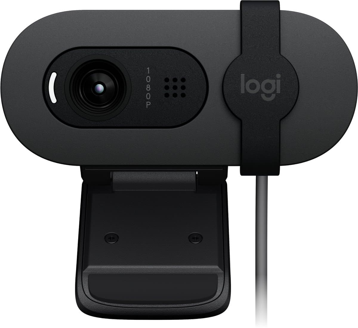 Logitech Brio 100 Full HD webcam met lenskapje