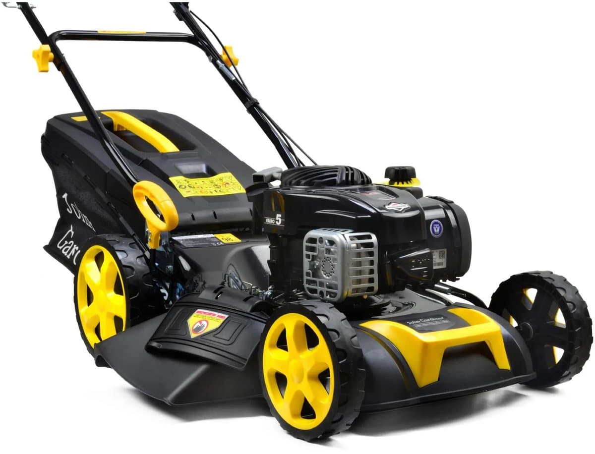 John Gardener Benzine grasmaaier - 51 cm maaibreedte - 8-traps hoogte-instelling - 60L opvangbak - Zij- en achteruitworp thumbnail 7