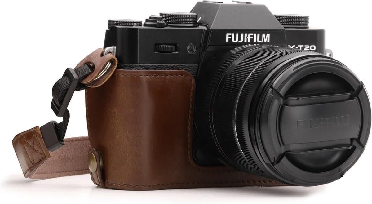 Camera zak - Camera Half Bag with Carrying Strap, Compatible with Fujifilm X-T30, X-T20, X - Camera tas thumbnail 8