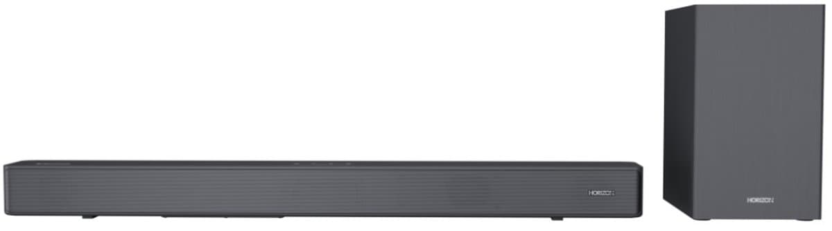 Horizon Soundbar met Subwoofer en Afstandsbediening voor TV - Werkt op alle TV's - Bluetooth - 2.1CH - 60W - Speaker - Antraciet thumbnail 6