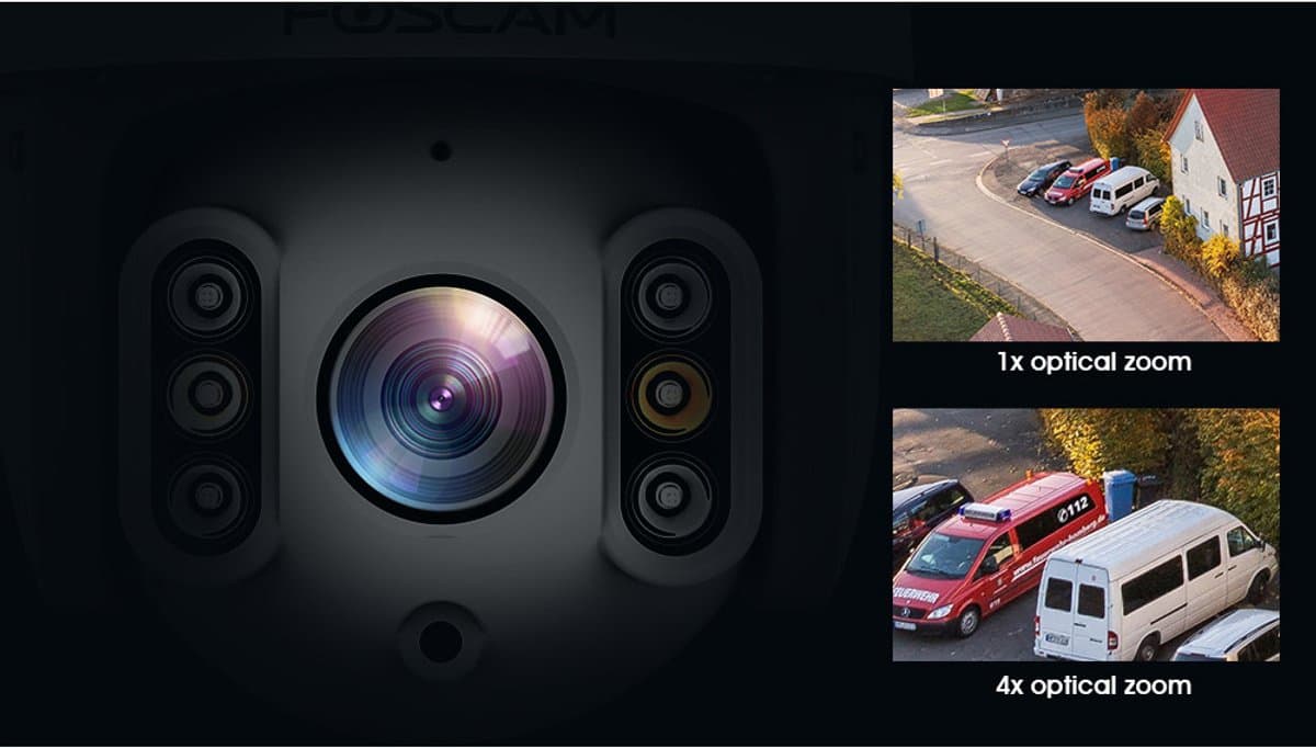 Foscam SD8P 4K/8MP PTZ beveiligingscamera met Dual-Band WiFi thumbnail 4