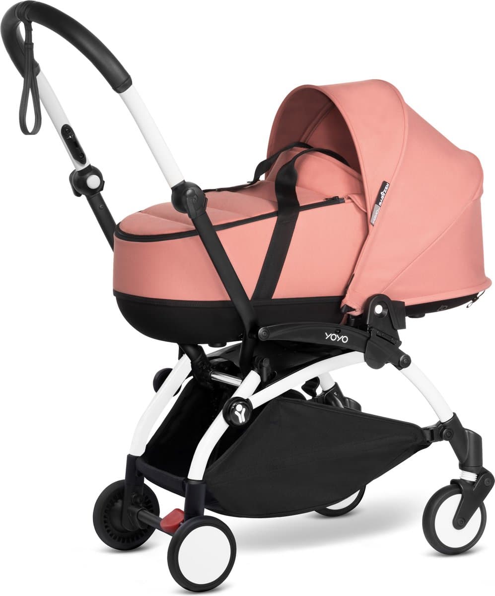 Babyzen YOYO Reiswieg, Ginger - De reiswieg bevat een dikke dubbel matras, ventilerend kuipje & zonnekap - Vereist een YOYO2 frame (apart verkrijgbaar) thumbnail 2