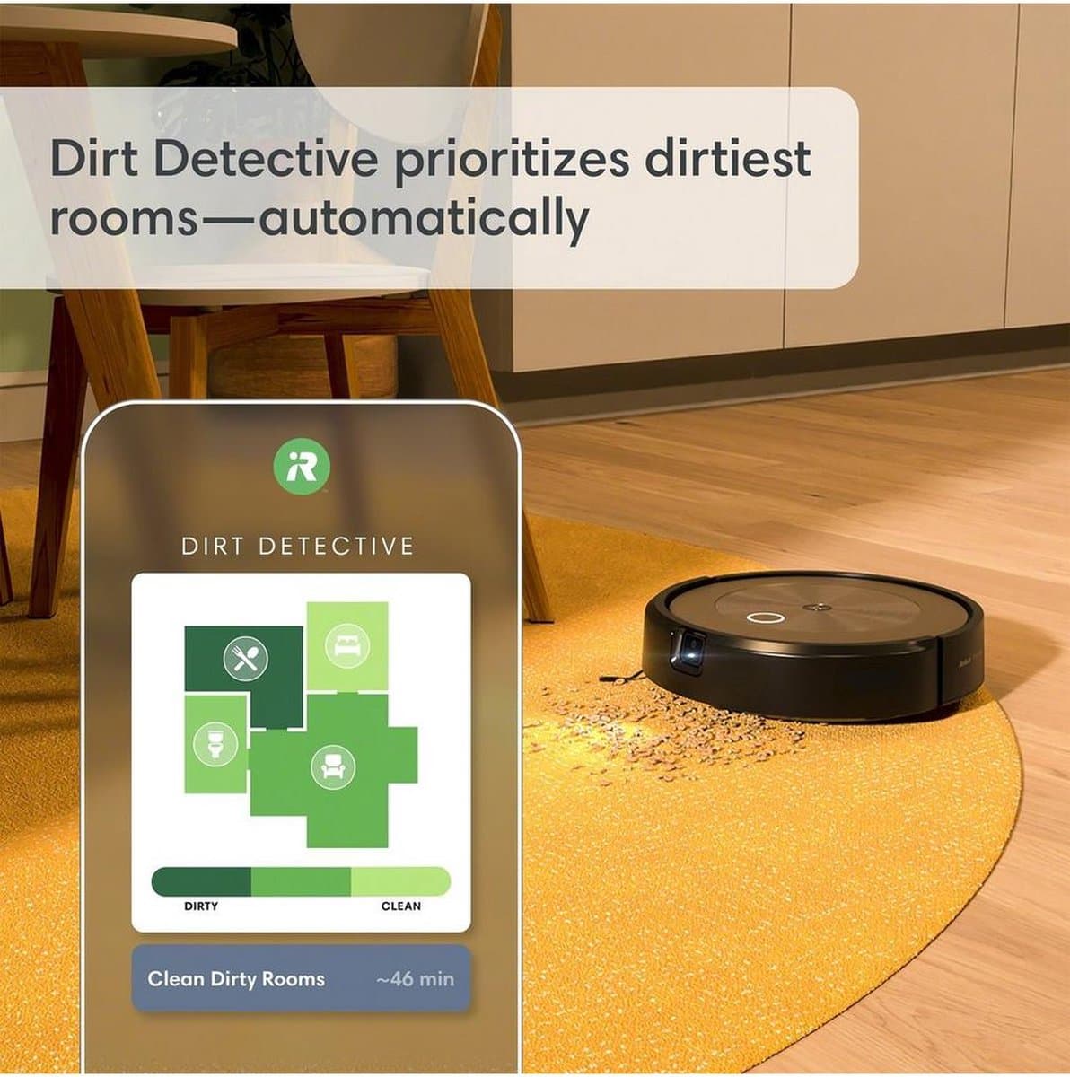 iRobot Roomba J9+ Robotstofzuiger - Automatisch leegstation - Objectdetectie en vermijding thumbnail 5