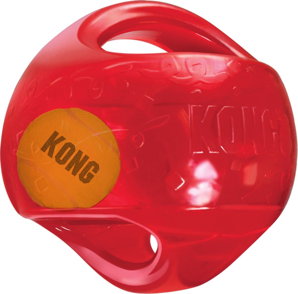 Kong Jumbler Ball - Assorti Kleur - M/L - Honden Speelgoed - Ø14 cm thumbnail 3