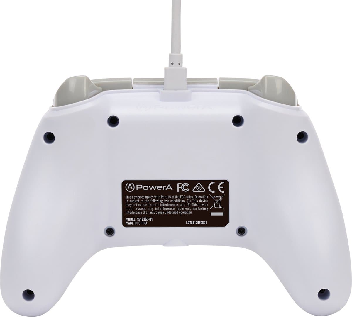 PowerA Bedrade Controller - Xbox Series X + S - Wit thumbnail 7