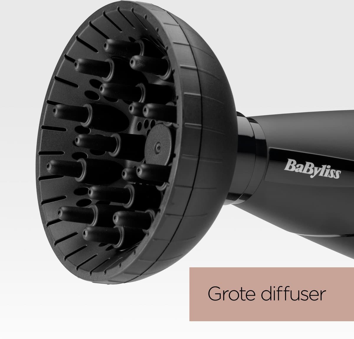 BaByliss Style Pro 2100 Föhn met diffuser & ionische glans thumbnail 6